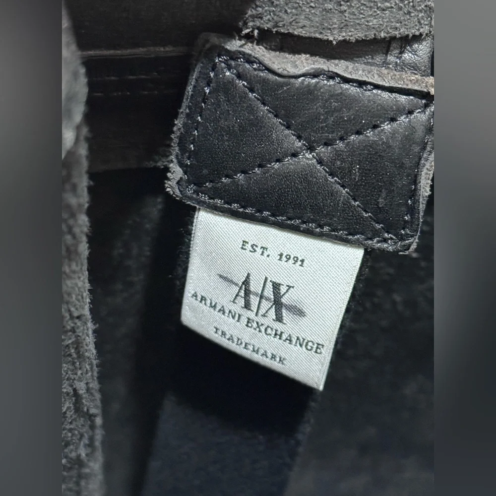 Armani Exchange Black Men's Backpack